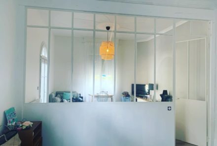 Verrière d’intérieur sur mesure