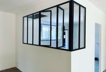 Verrière d’intérieur sur mesure