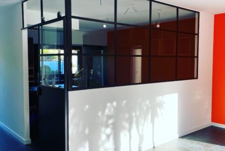Verrière style atelier sur mesure