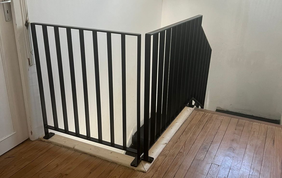 Garde corps en métal sur mesure