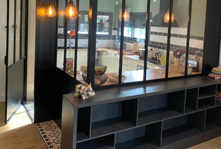 Verrière d’intérieur sur mesure