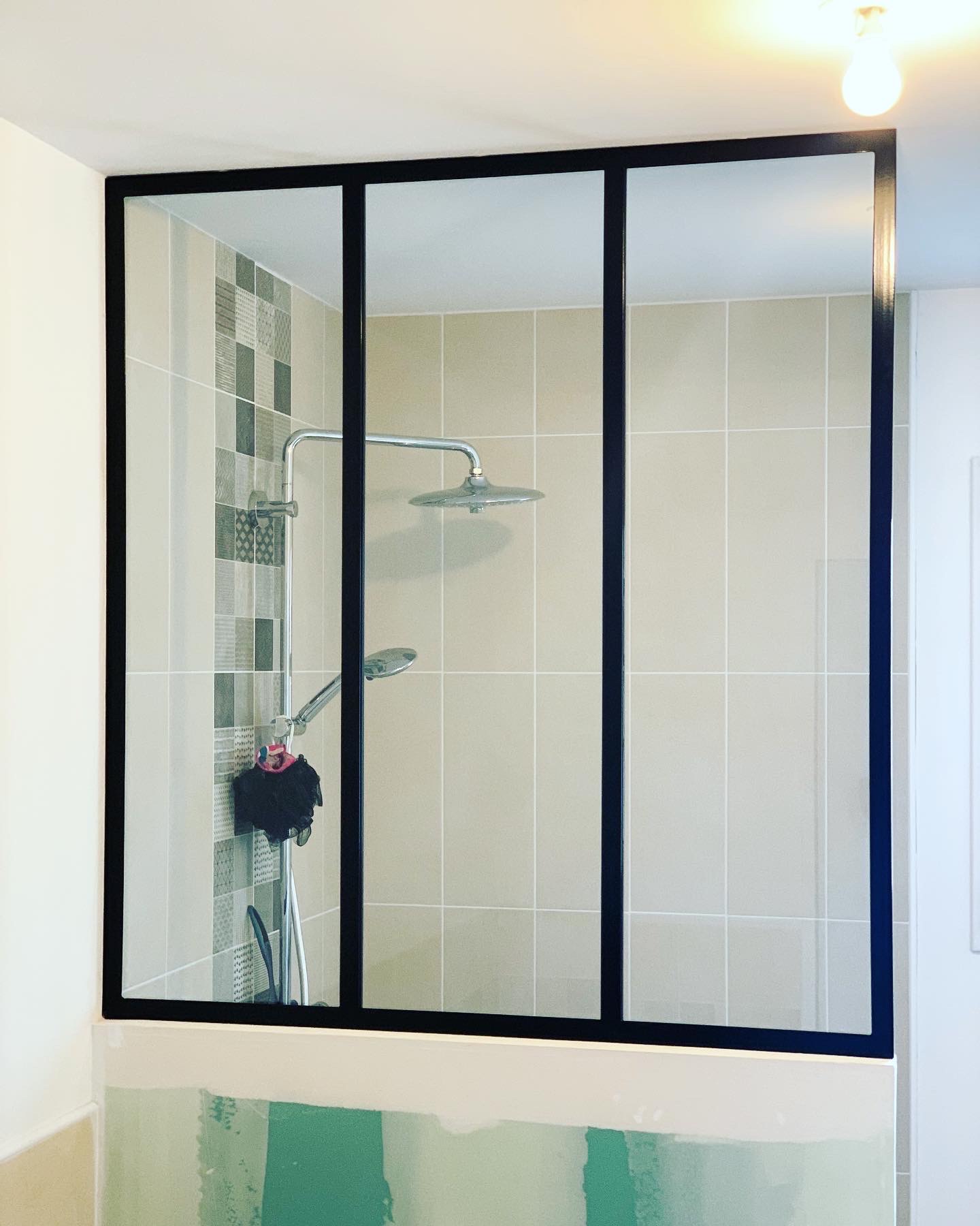 Verrière paroi de douche Métallier Bordeaux