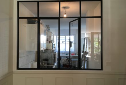 verrière d’intérieur sur mesure