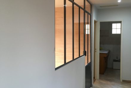 Verrière d’intérieur sur mesure