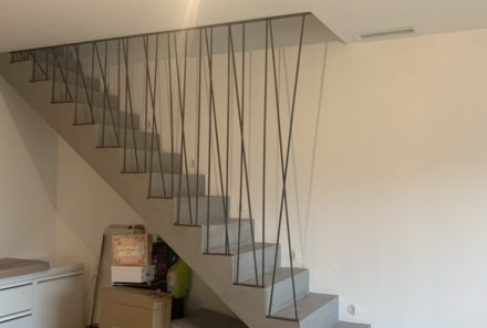 Garde corps sur mesure