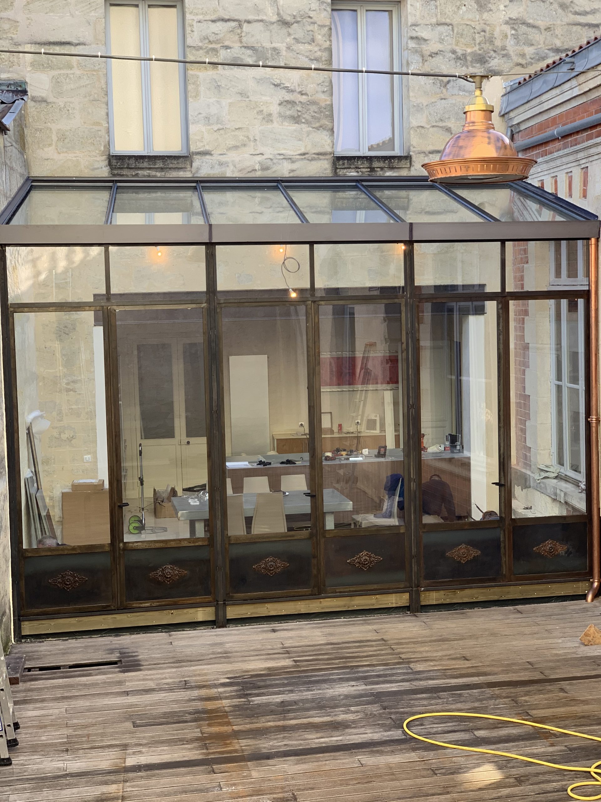 Verrière d’extérieur sur mesure - Métallier Bordeaux