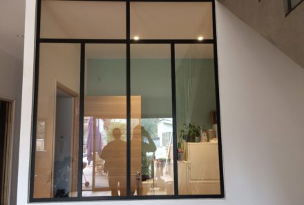 Verrière d’intérieur sur mesure