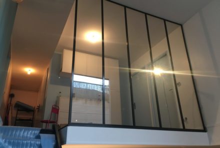 Verrière de mezzanine sur mesure