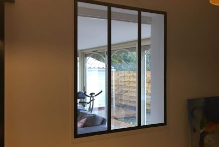 Verrière d’intérieur sur mesure