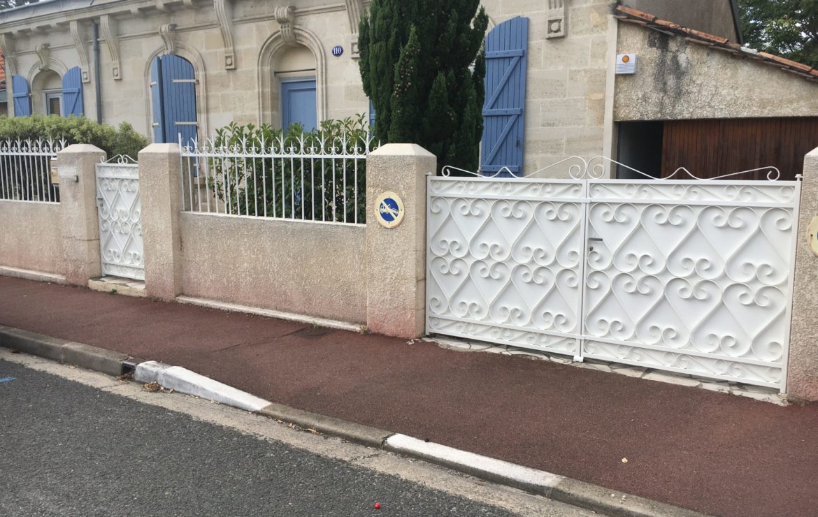 Restauration portail + clôture