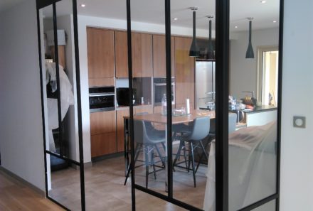Verrière d’intérieur sur mesure