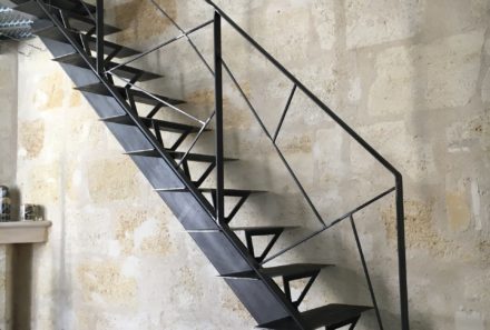 Escalier métallique sur mesure