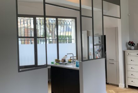 Verrière d’intérieur sur mesure