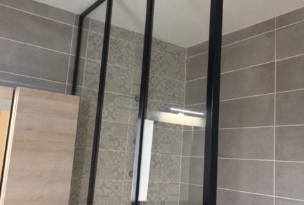 Verrière de douche sur mesure