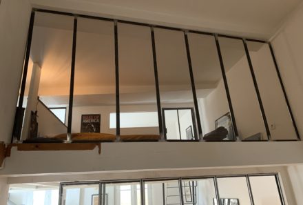 Verrière mezzanine sur mesure