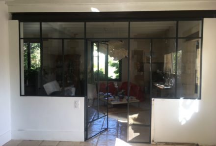Ensemble verrière d’intérieur sur mesure