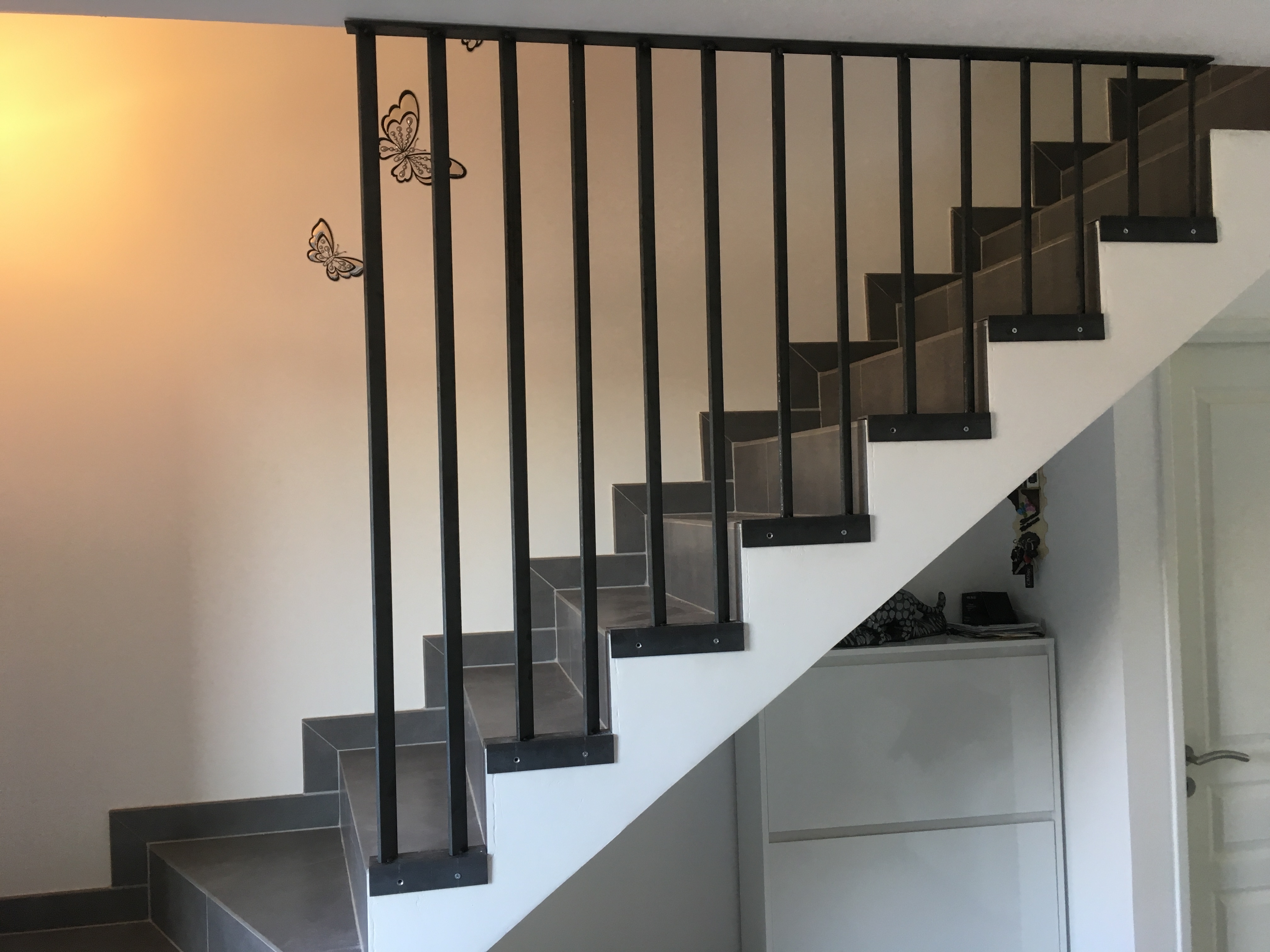 Garde corps métallique sur mesure - Métallier Bordeaux
