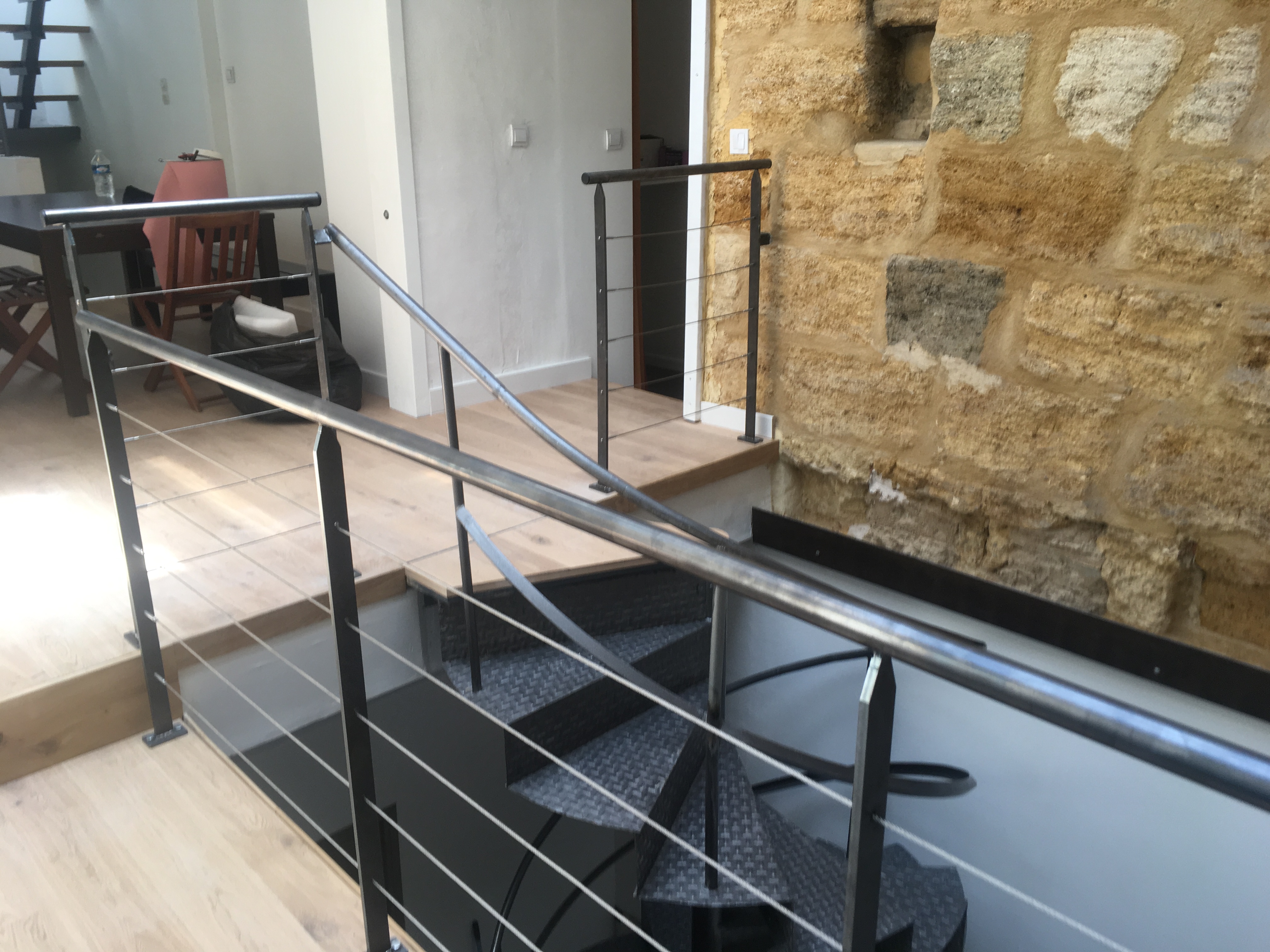 Garde corps en métal sur mesure - Métallier Bordeaux