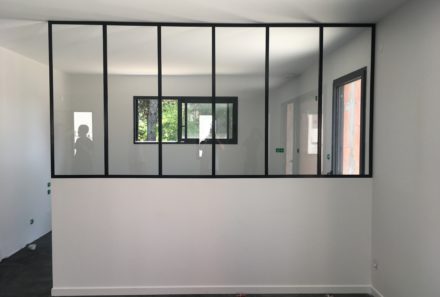Verrière d’intérieur sur mesure