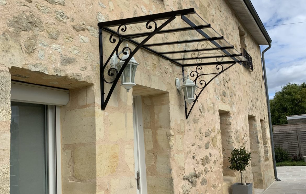 Marquise sur mesure