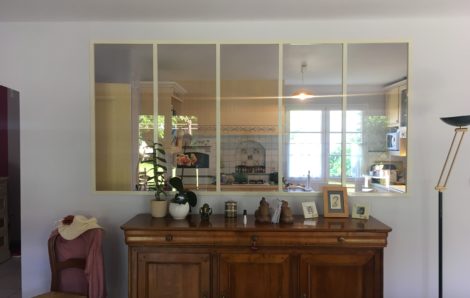 Verrière d’intérieur sur mesure