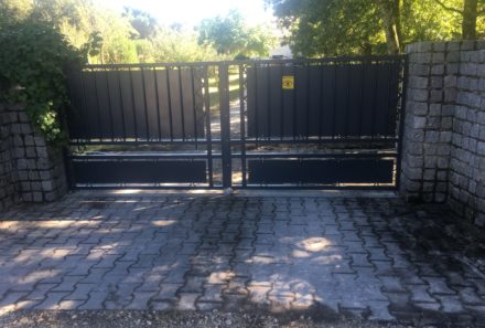 Rénovation portail sur mesure