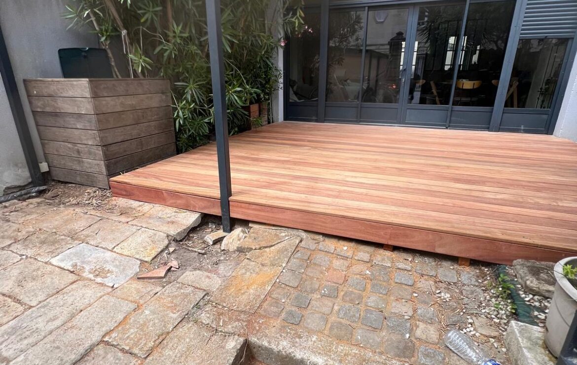 Terrasse en bois sur mesure