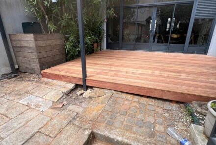 Terrasse en bois sur mesure