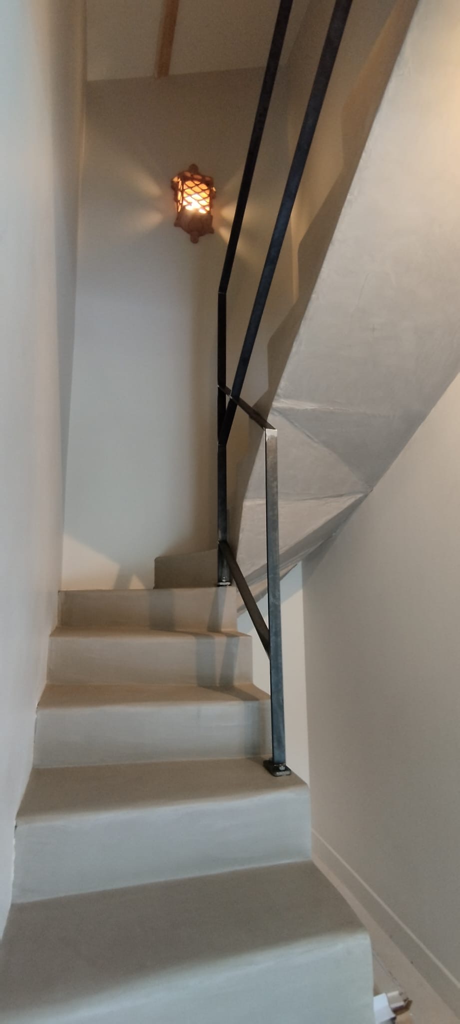 Garde corps sur mesure en métal style industriel